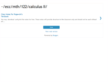 Tablet Screenshot of mth122.mathography.org